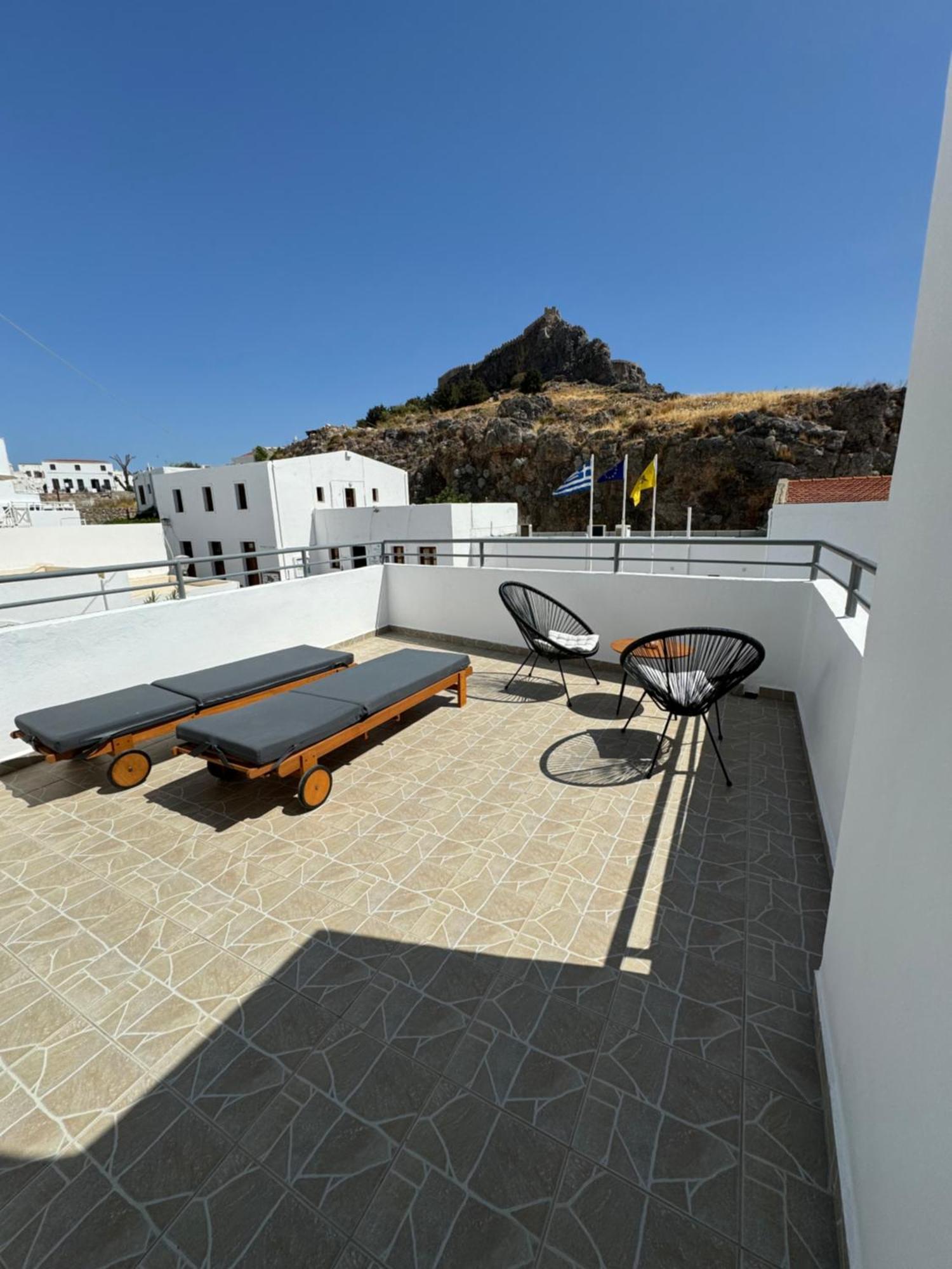 Fedra Apartments Lindos Экстерьер фото